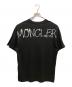 MONCLER (モンクレール) 半袖カットソー ブラック サイズ:SIZE XL 未使用品：35000円