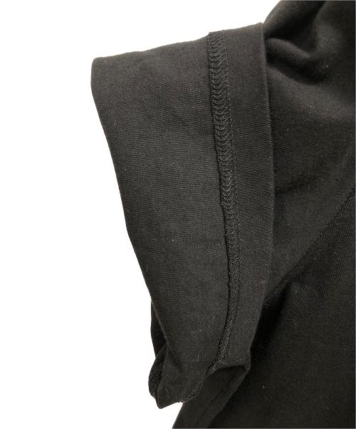 DIESEL（ディーゼル）DIESEL (ディーゼル) T-Adjust-Bigoval　半袖カットソー ブラック×レッド サイズ:SIZE XLの古着・服飾アイテム