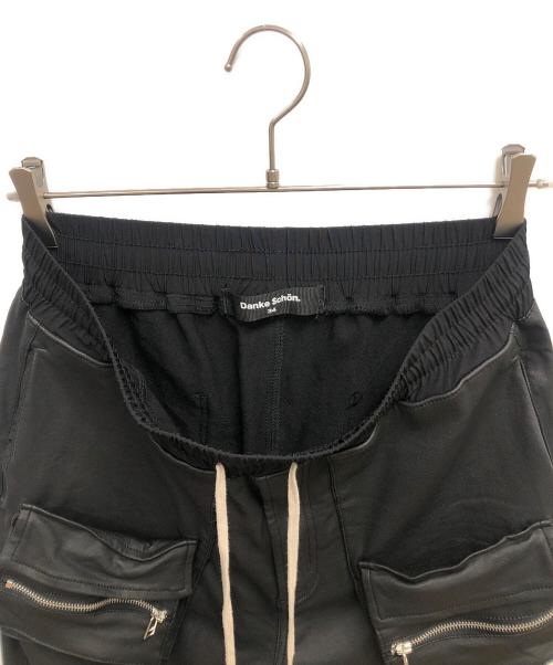 DANKE SCHON（ダンケ シェーン）DANKE SCHON (ダンケ シェーン) カーゴパンツ ブラック サイズ:SIZE 86cm (W34)の古着・服飾アイテム