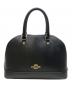 COACH（コーチ）の古着「ミニシエラサッチェル ハンドバッグ」｜ブラック