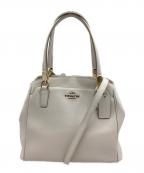 COACHコーチ）の古着「2WAYバッグ」｜アイボリー