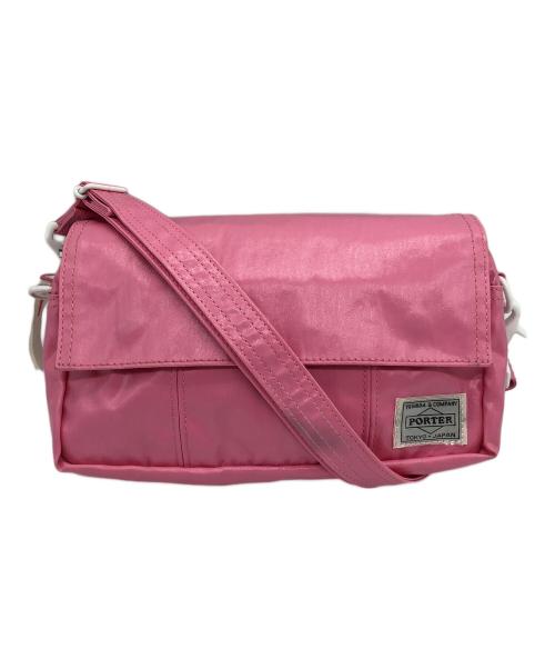 PORTER（ポーター）PORTER (ポーター) スプレーショルダーバッグ ピンクの古着・服飾アイテム