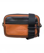 COACHコーチ）の古着「ショルダーバッグ」｜オレンジ×ブラック