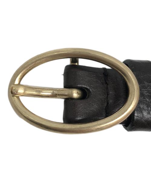 JIL SANDER（ジルサンダー）JIL SANDER (ジルサンダー) レザーベルト ブラウンの古着・服飾アイテム