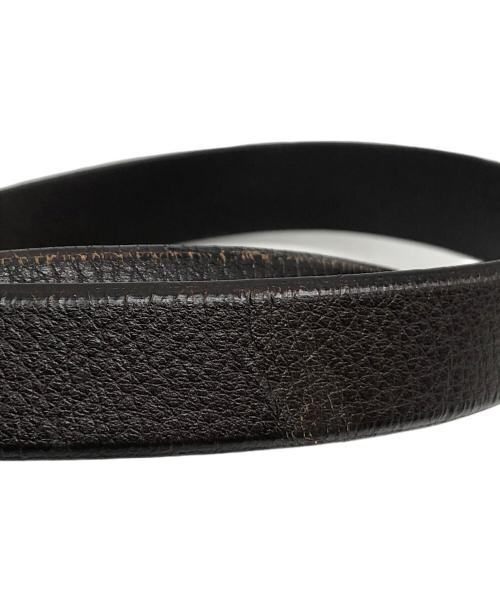 JIL SANDER（ジルサンダー）JIL SANDER (ジルサンダー) レザーベルト ブラウンの古着・服飾アイテム