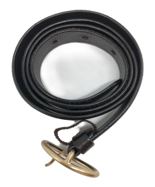 JIL SANDER（ジルサンダー）JIL SANDER (ジルサンダー) レザーベルト ブラウンの古着・服飾アイテム