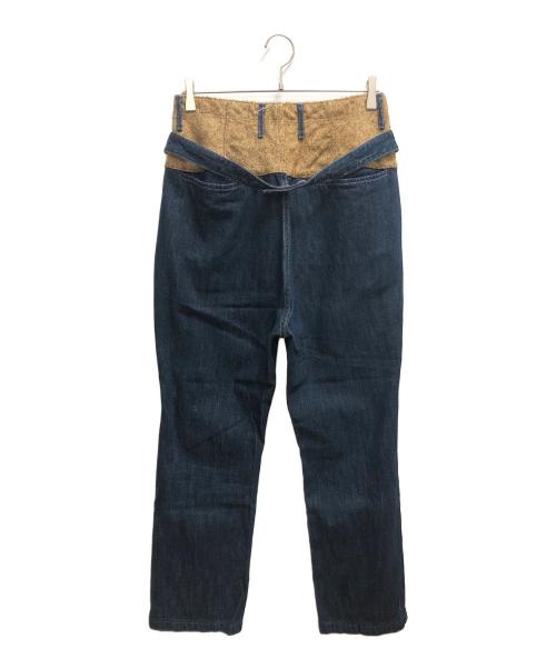 CAPITAL（カピタル）CAPITAL (カピタル) ドッキングサルエルデニムパンツ インディゴ サイズ:SIZE 1の古着・服飾アイテム