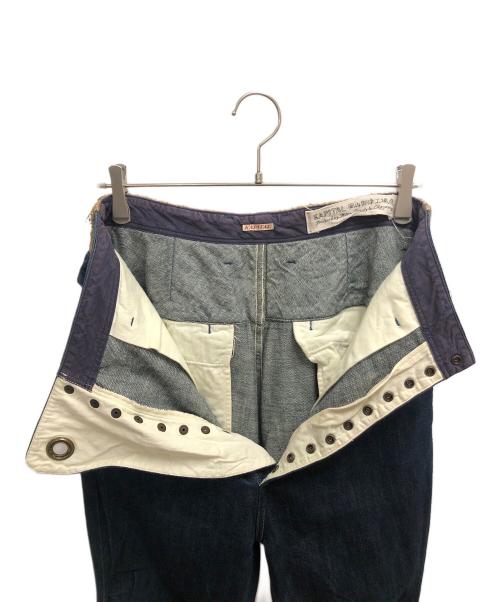 CAPITAL（カピタル）CAPITAL (カピタル) ドッキングサルエルデニムパンツ インディゴ サイズ:SIZE 1の古着・服飾アイテム