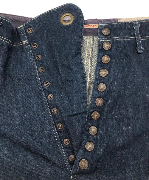 CAPITAL（カピタル）CAPITAL (カピタル) ドッキングサルエルデニムパンツ インディゴ サイズ:SIZE 1の古着・服飾アイテム