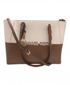MICHAEL KORSマイケル・コース）の古着「CHARLOTTE（シャーロット） 3 IN 1 トート ラージ」｜ブラウン