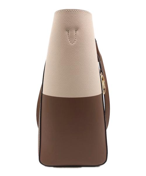 MICHAEL KORS（マイケル・コース）MICHAEL KORS (マイケルコース) CHARLOTTE（シャーロット） 3 IN 1 トート ラージ ブラウンの古着・服飾アイテム