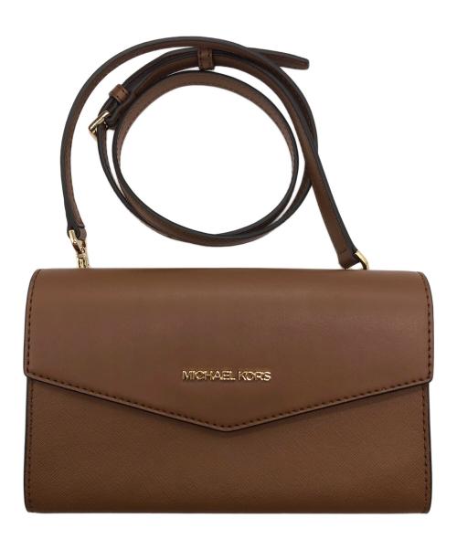 MICHAEL KORS（マイケル・コース）MICHAEL KORS (マイケルコース) CHARLOTTE（シャーロット） 3 IN 1 トート ラージ ブラウンの古着・服飾アイテム