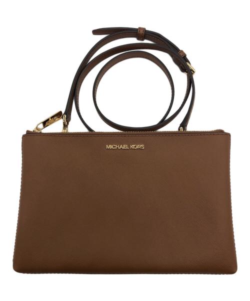 MICHAEL KORS（マイケル・コース）MICHAEL KORS (マイケルコース) CHARLOTTE（シャーロット） 3 IN 1 トート ラージ ブラウンの古着・服飾アイテム