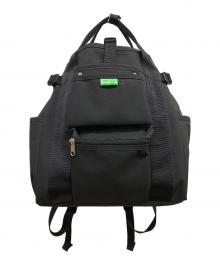 PORTER（ポーター）の古着「UNION RUCKSACK リュックサック」｜ブラック