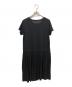 mizuiro-ind (ミズイロインド) 半袖ワンピース ブラック サイズ:SIZE Free：5000円