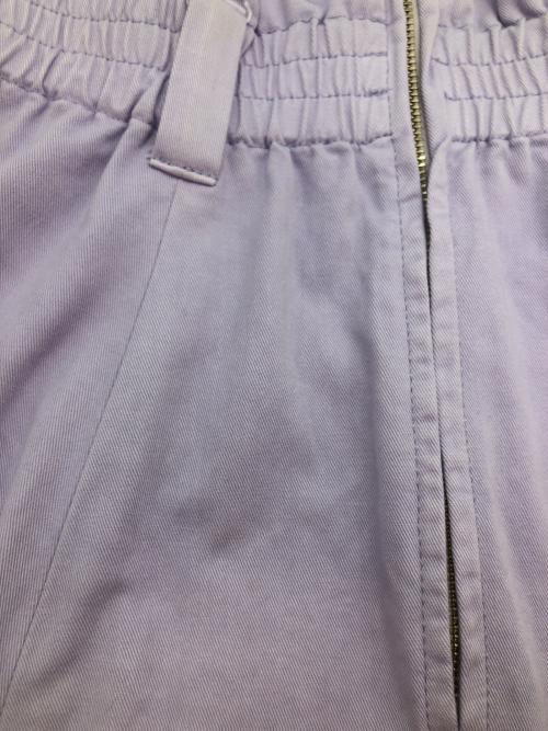 FRAY ID（フレイ アイディー）FRAY ID (フレイ アイディー) Dickies (ディッキーズ) ベルトフレアスカート パープル サイズ:SIZE 0の古着・服飾アイテム