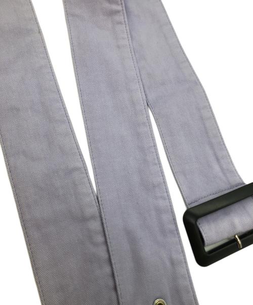 FRAY ID（フレイ アイディー）FRAY ID (フレイ アイディー) Dickies (ディッキーズ) ベルトフレアスカート パープル サイズ:SIZE 0の古着・服飾アイテム