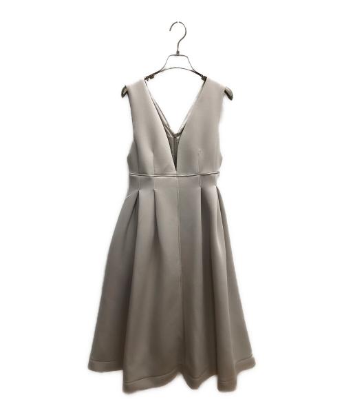 CELFORD（セルフォード）CELFORD (セルフォード) ポンチジャンパードレス ノースリーブ・キャミソールワンピース アイボリー サイズ:SIZE 36の古着・服飾アイテム