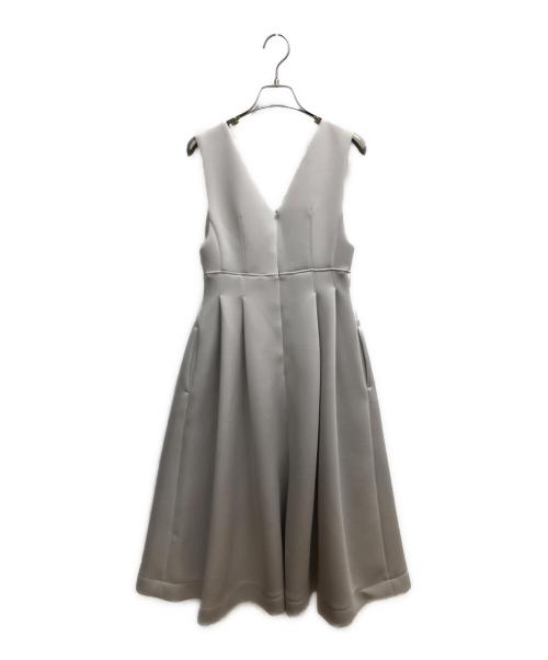 CELFORD（セルフォード）CELFORD (セルフォード) ポンチジャンパードレス ノースリーブ・キャミソールワンピース アイボリー サイズ:SIZE 36の古着・服飾アイテム