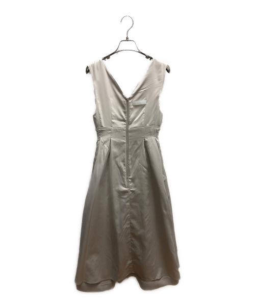 CELFORD（セルフォード）CELFORD (セルフォード) ポンチジャンパードレス ノースリーブ・キャミソールワンピース アイボリー サイズ:SIZE 36の古着・服飾アイテム