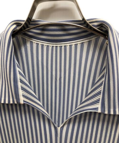 PLEATS PLEASE（プリーツプリーズ）PLEATS PLEASE (プリーツプリーズ) 半袖カットソー スカイブルー サイズ:SIZE Freeの古着・服飾アイテム