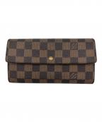LOUIS VUITTONルイ ヴィトン）の古着「ダミエ　ポルトフォイユ・サラ」