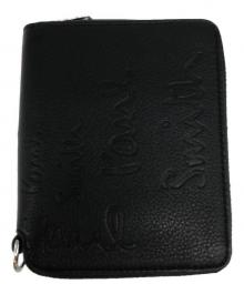 PAUL SMITH（ポールスミス）の古着「二つ折り財布」｜ブラック