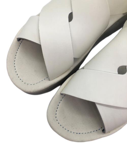 CAMPER（カンペール）CAMPER (カンペール) ORUGA UP サンダル ホワイト サイズ:SIZE 24.5cmの古着・服飾アイテム