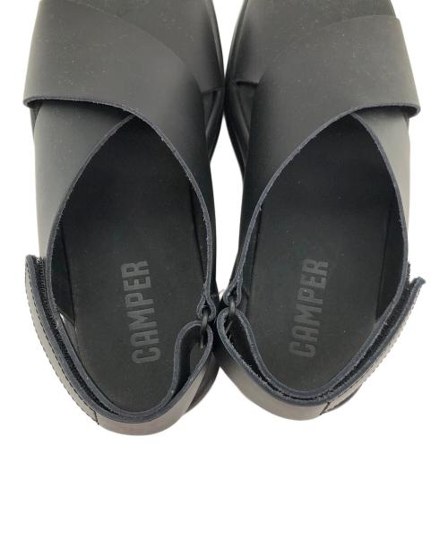 CAMPER（カンペール）CAMPER (カンペール) PELOTAS FLOTA UP(ペロータス フロータ アップ）サンダル ブラック サイズ:SIZE 24.5cmの古着・服飾アイテム
