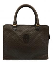 Yves Saint Laurent（イヴサンローラン）の古着「ヴィンテージトートバッグ」｜ブラウン