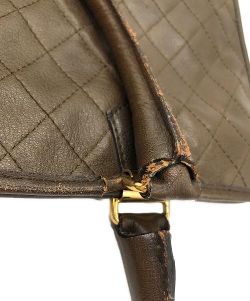 Yves Saint Laurent（イヴサンローラン）Yves Saint Laurent (イヴサンローラン) ヴィンテージトートバッグ ブラウンの古着・服飾アイテム