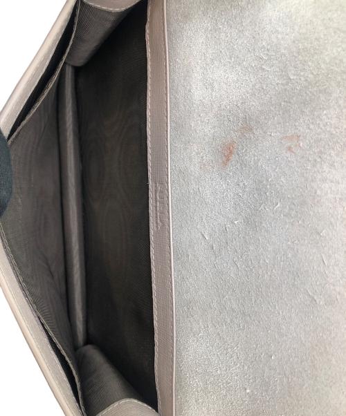 FURLA（フルラ）FURLA (フルラ) ショルダーウォレット ベージュ×イエローの古着・服飾アイテム