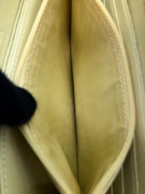 FURLA（フルラ）FURLA (フルラ) ショルダーウォレット ベージュ×イエローの古着・服飾アイテム