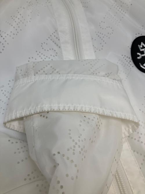 CASTELBAJAC（カステルバジャック）CASTELBAJAC (カステルバジャック) ジップアップブルゾン ホワイト サイズ:SIZE 48の古着・服飾アイテム