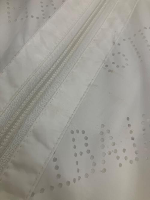 CASTELBAJAC（カステルバジャック）CASTELBAJAC (カステルバジャック) ジップアップブルゾン ホワイト サイズ:SIZE 48の古着・服飾アイテム