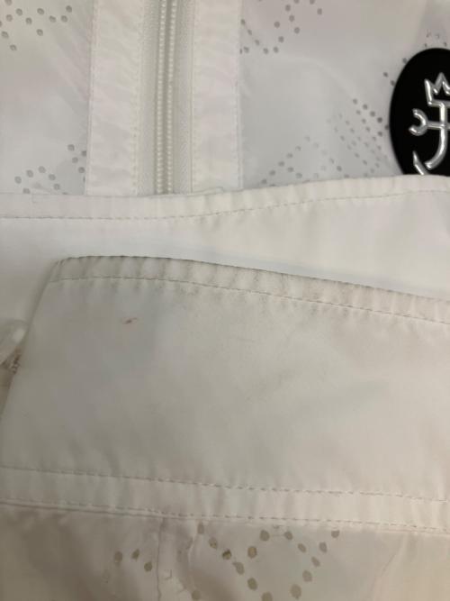 CASTELBAJAC（カステルバジャック）CASTELBAJAC (カステルバジャック) ジップアップブルゾン ホワイト サイズ:SIZE 48の古着・服飾アイテム