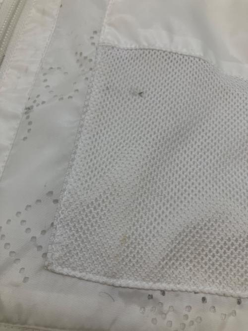 CASTELBAJAC（カステルバジャック）CASTELBAJAC (カステルバジャック) ジップアップブルゾン ホワイト サイズ:SIZE 48の古着・服飾アイテム