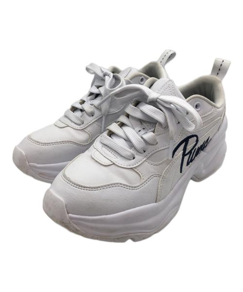 PUMA（プーマ）PUMA (プーマ) CILIA WEDGE（シリア ウェッジ） ホワイト サイズ:SIZE 23.5cmの古着・服飾アイテム