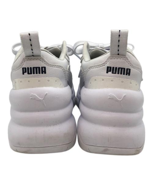 PUMA（プーマ）PUMA (プーマ) CILIA WEDGE（シリア ウェッジ） ホワイト サイズ:SIZE 23.5cmの古着・服飾アイテム