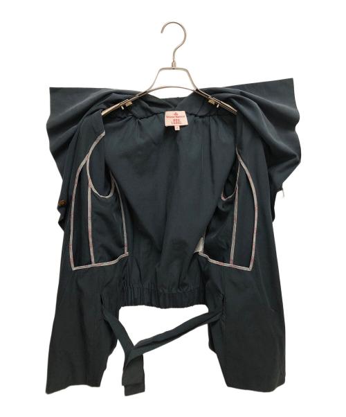 Vivienne Westwood RED LABEL（ヴィヴィアンウエストウッドレッドレーベル）Vivienne Westwood RED LABEL (ヴィヴィアンウエストウッドレッドレーベル) ショートコート ネイビー サイズ:SIZE 2の古着・服飾アイテム