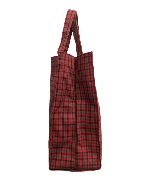 familiar（ファミリア）familiar (ファミリア) トートバッグ レッドの古着・服飾アイテム