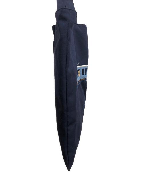 familiar（ファミリア）familiar (ファミリア) レッスンバッグ ネイビーの古着・服飾アイテム