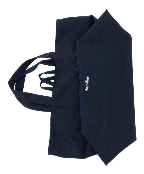 familiar（ファミリア）familiar (ファミリア) レッスンバッグ ネイビーの古着・服飾アイテム
