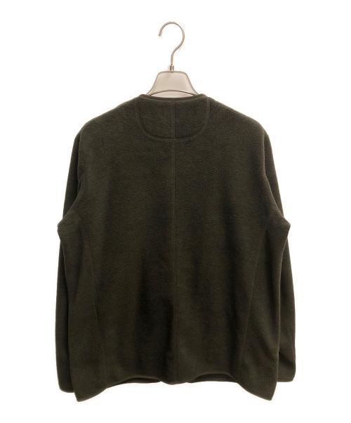 DANTON（ダントン）DANTON (ダントン) フリースカーディガン オリーブ サイズ:SIZE 42の古着・服飾アイテム