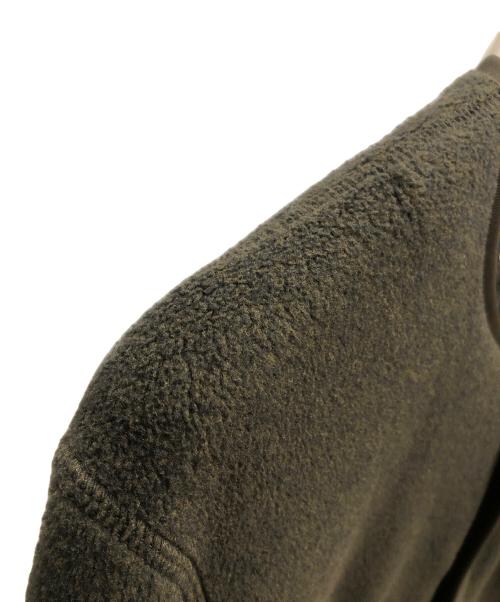 DANTON（ダントン）DANTON (ダントン) フリースカーディガン オリーブ サイズ:SIZE 42の古着・服飾アイテム