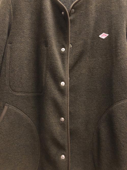 DANTON（ダントン）DANTON (ダントン) フリースカーディガン オリーブ サイズ:SIZE 42の古着・服飾アイテム