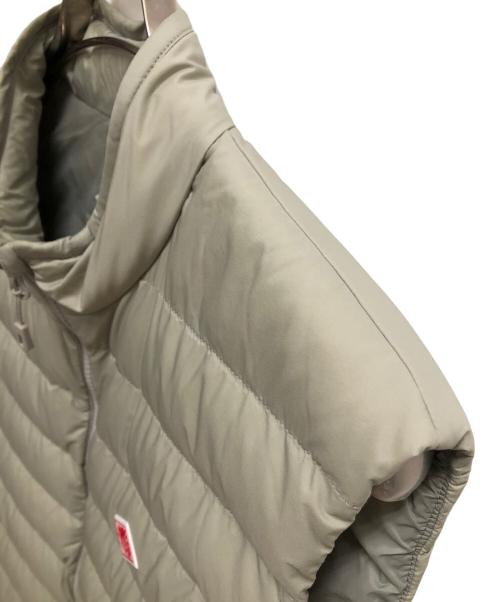 DANTON（ダントン）DANTON (ダントン) ミドルダウン スタンドカラー ベスト ダウンベスト カーキ サイズ:SIZE Lの古着・服飾アイテム