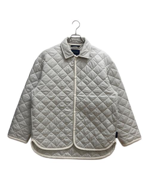 LAVENHAM（ラベンハム）LAVENHAM (ラベンハム) BEAUTY&YOUTH (ビューティーアンドユース) キルティングブルゾン アイボリー サイズ:SIZE Lの古着・服飾アイテム