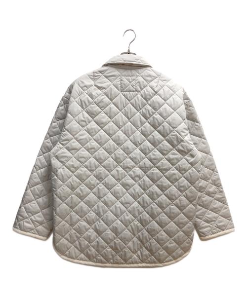 LAVENHAM（ラベンハム）LAVENHAM (ラベンハム) BEAUTY&YOUTH (ビューティーアンドユース) キルティングブルゾン アイボリー サイズ:SIZE Lの古着・服飾アイテム