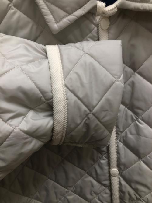 LAVENHAM（ラベンハム）LAVENHAM (ラベンハム) BEAUTY&YOUTH (ビューティーアンドユース) キルティングブルゾン アイボリー サイズ:SIZE Lの古着・服飾アイテム